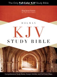 KJV Study Bible, Black Genuine Cowhide