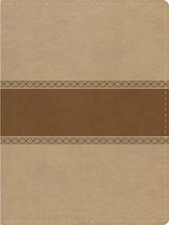 The Mission of God Study Bible, Desert Sand LeatherTouch