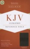 KJV Ultrathin Reference Bible, Brown/Chocolate LeatherTouch