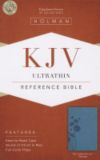 KJV Ultrathin Reference Bible, Teal LeatherTouch Indexed