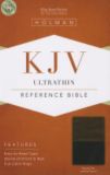KJV Ultrathin Reference Bible, Brown/Tan LeatherTouch