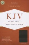 KJV Giant Print Reference Bible, Brown/Chocolate LeatherTouch