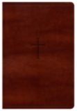 KJV Large Print Personal Size Bible, Brown LeatherTouch